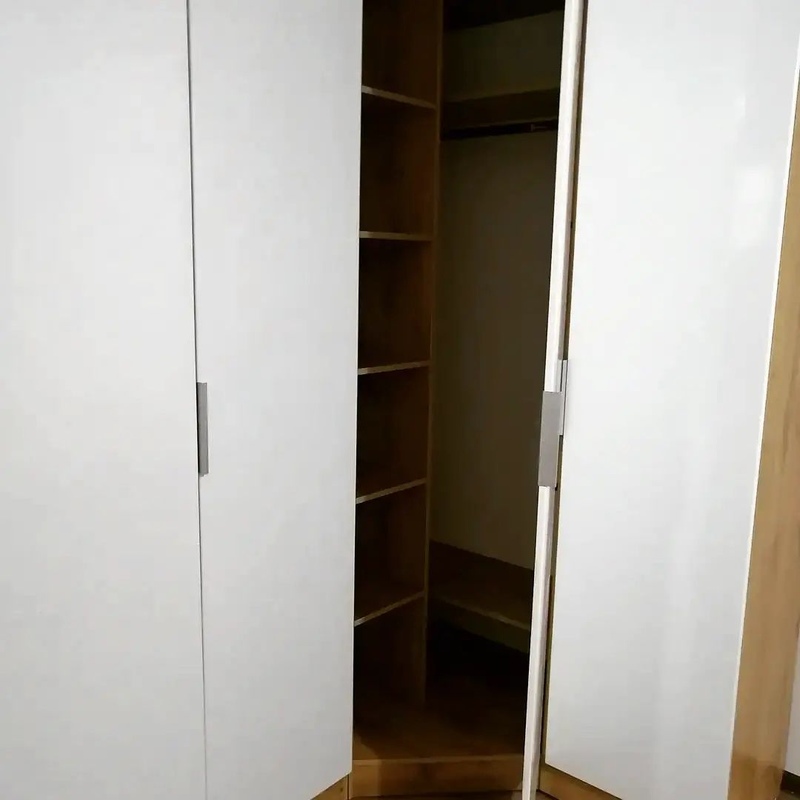 Шкафы-Белый шкаф по размеру «Модель 133»-фото2